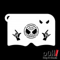 Ooh Stencils K05 - Pochoir Spider Hero Mask